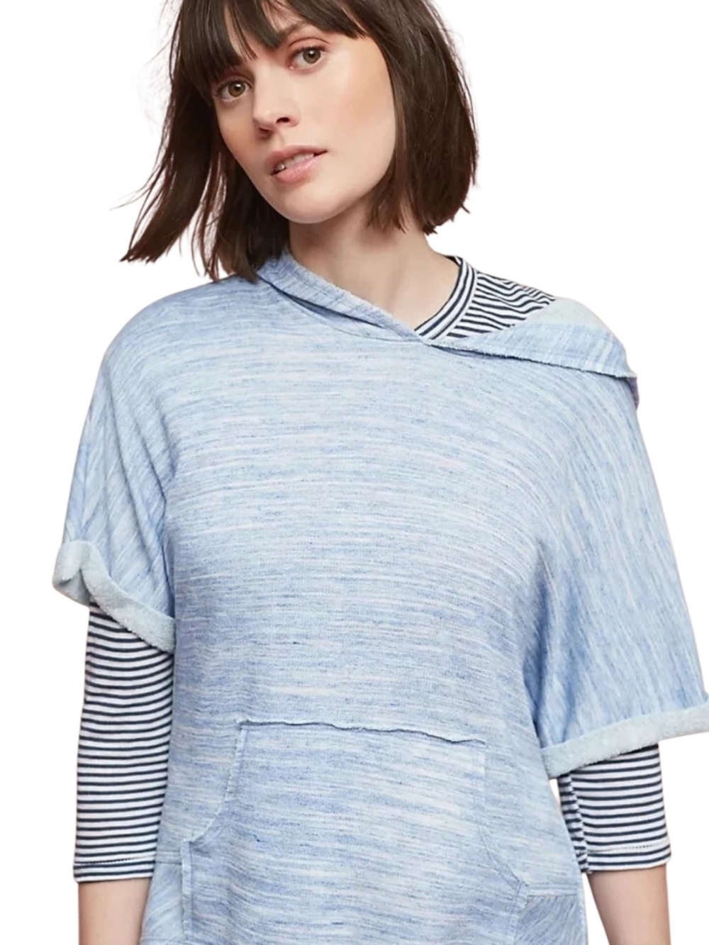 Anthropologie Dolan Left Coast Marbled Pullover